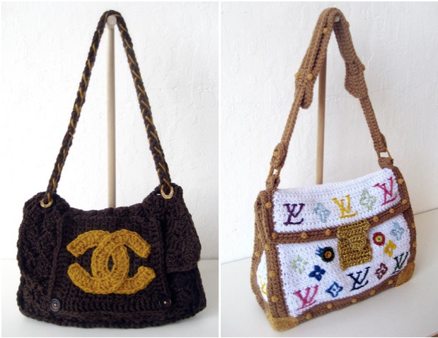 Crocheted Imposter Purses (UPDATE) : Counterfeit Crochet Project
