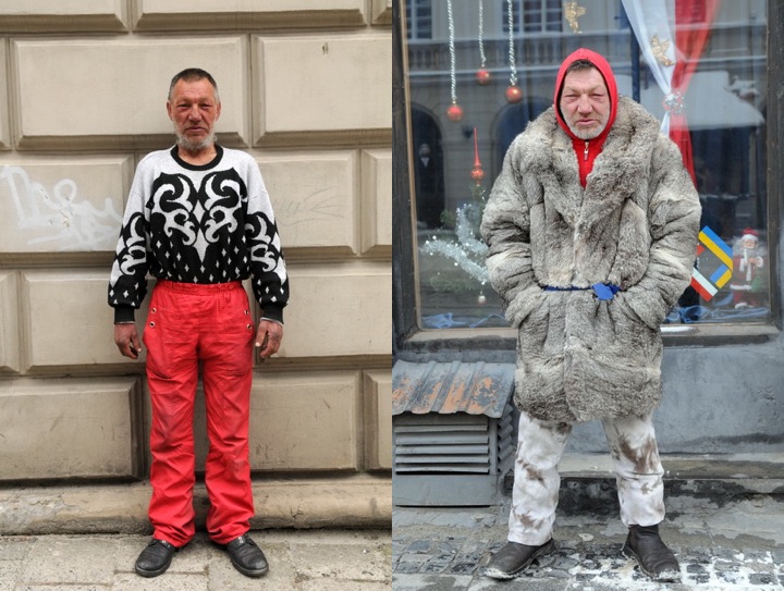 Meet Slavik, the Homeless Ukranian Fashion Icon