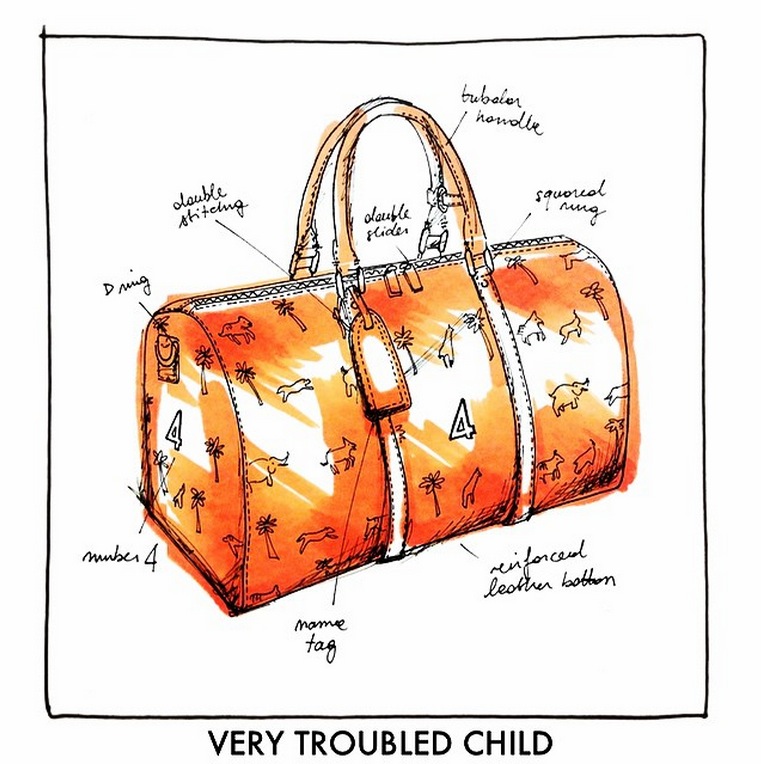 Louis Vuitton Luggage Name Tag for Suitcase Travel Bag Handbag Duffle Bag  LARGE