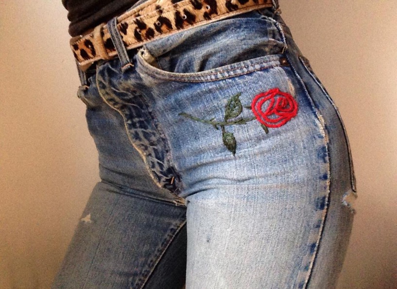 Style Comeback du Jour: Tattooed Jeans