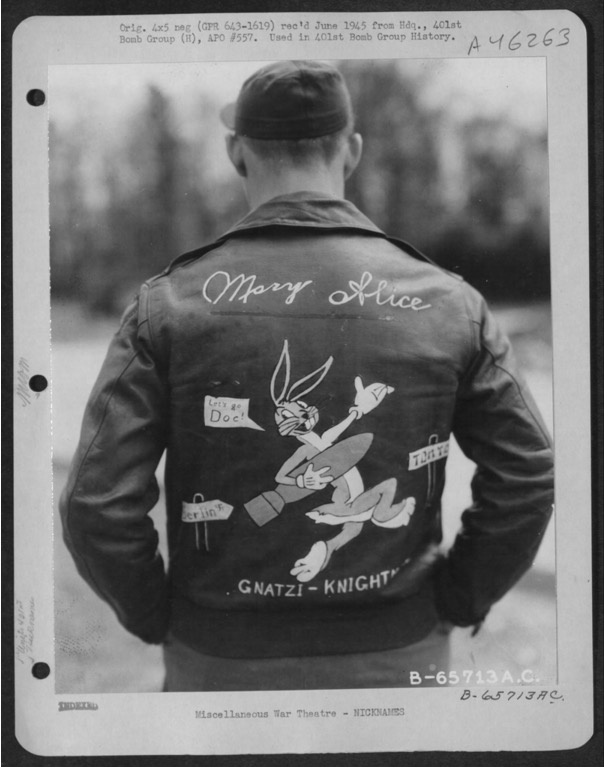 Proud WWII Pilots Modelling their Personalised Flight Jackets