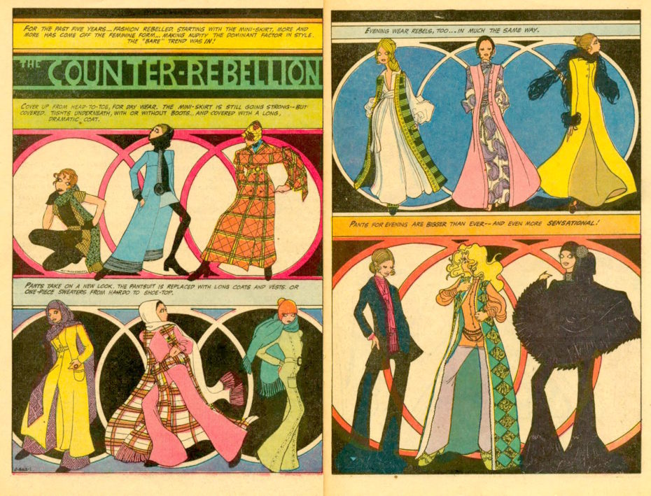 Take a Step Back in Time into these Flower Power Fashion Comic Books