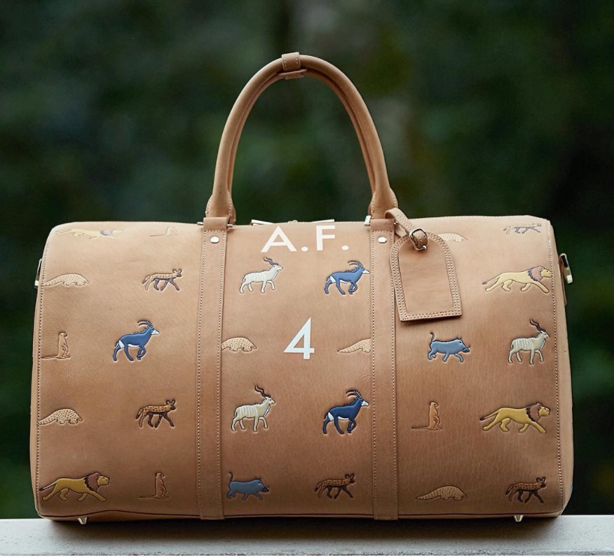 GRAILED on X: Custom Louis Vuitton luggage for Wes Anderson's