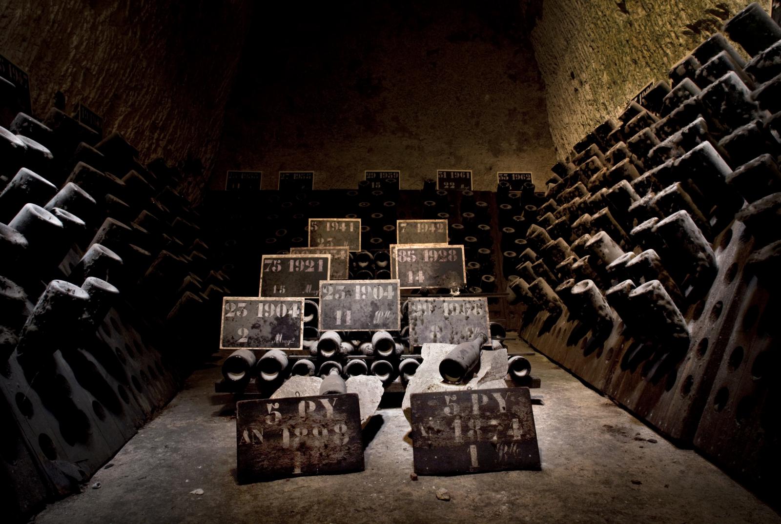 Visit the Moët & Chandon underground wine cellars in Champagne