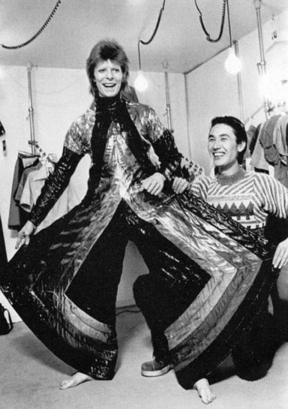 Kansai Yamamoto Designed David Bowie's Costumes—and Was a
