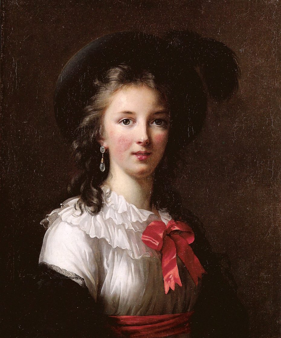Elegant Portrait of Marie Antoinette